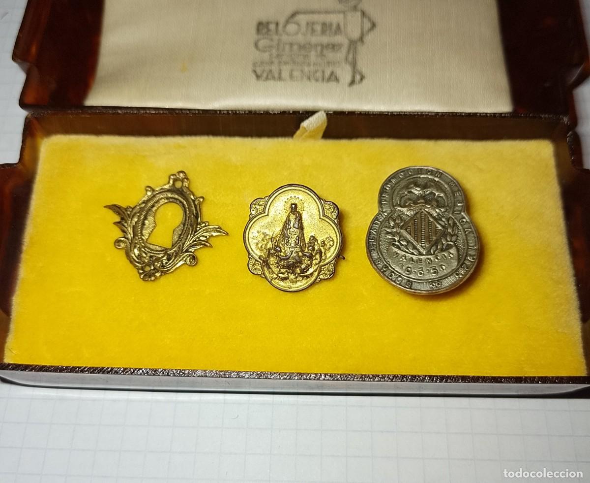 Vintage: Estuche con 3 insignias - Foto 3