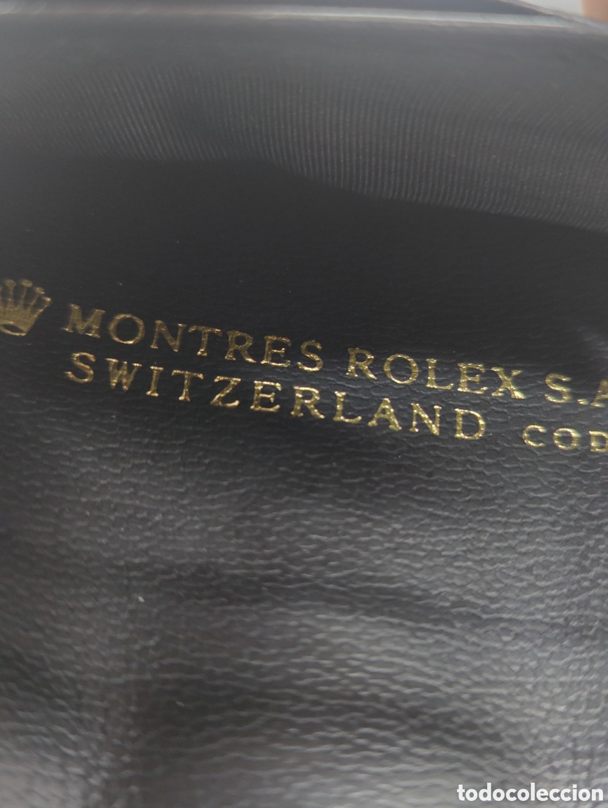 Vintage: CARTERA DE PIEL ROLEX - Foto 5