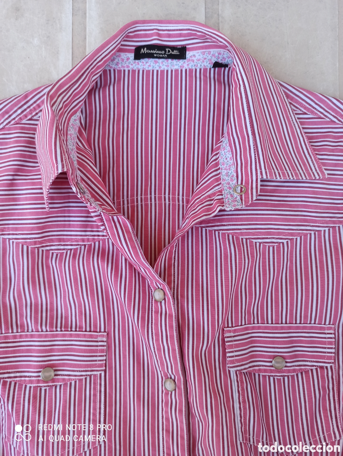 Vintage: Camisa Massimo Dutti, impecable - Foto 5