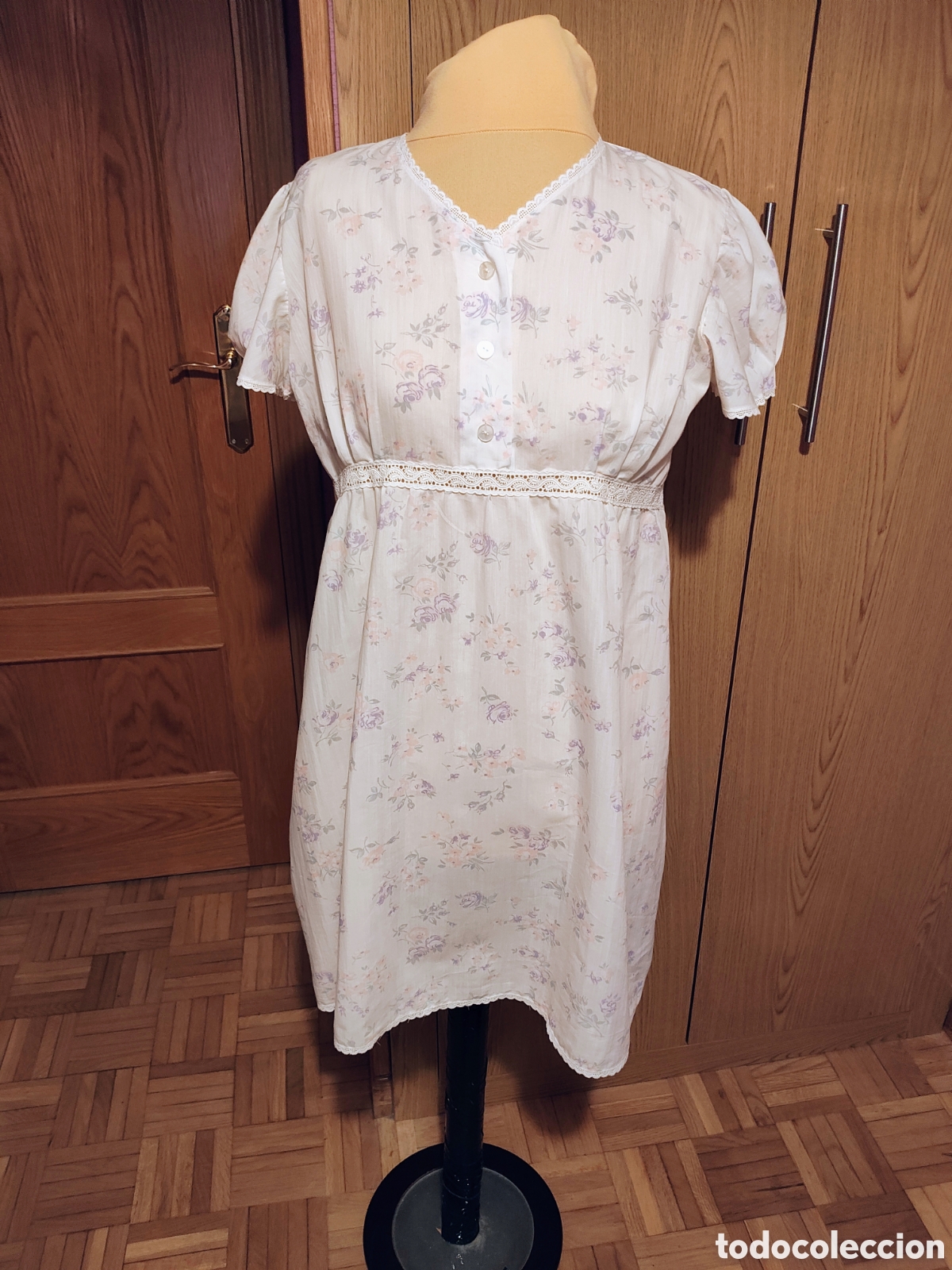 Vintage: Camis&oacute;n vintage estampado floral - Foto 1