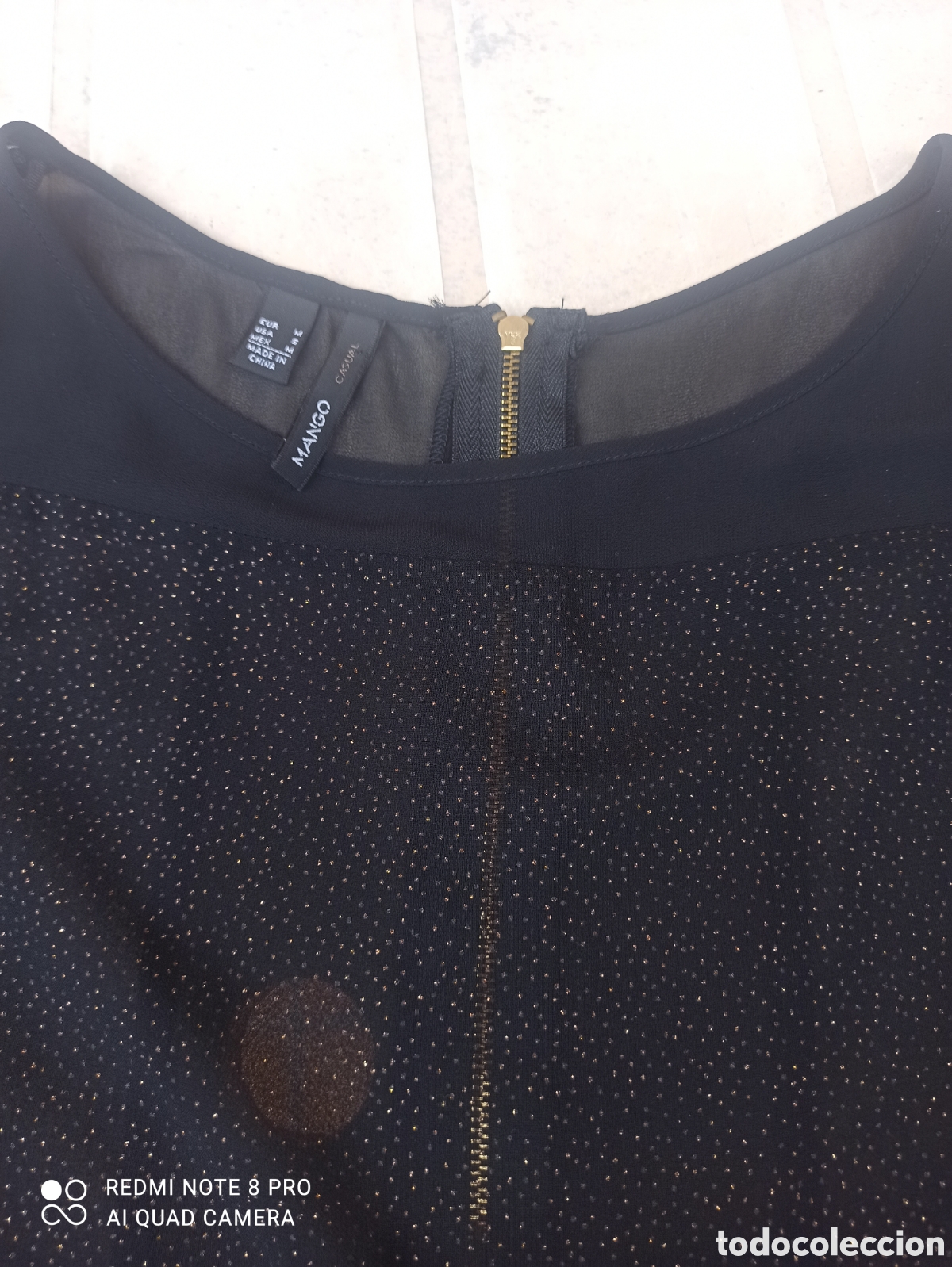 Vintage: Blusa o blus&oacute;n sin estrenar. Mango - Foto 1