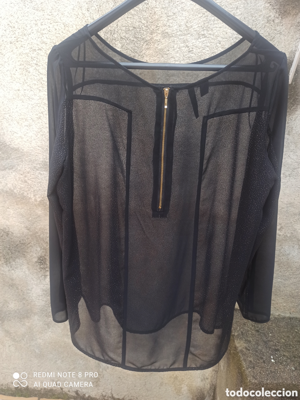 Vintage: Blusa o blus&oacute;n sin estrenar. Mango - Foto 3