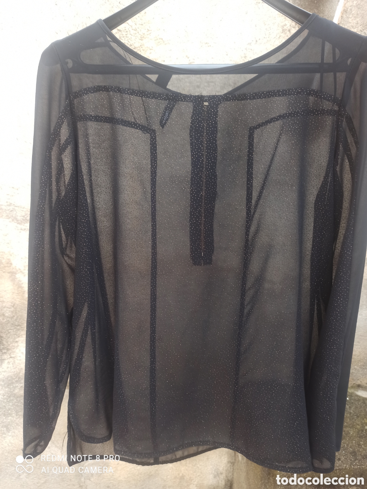 Vintage: Blusa o blus&oacute;n sin estrenar. Mango - Foto 8
