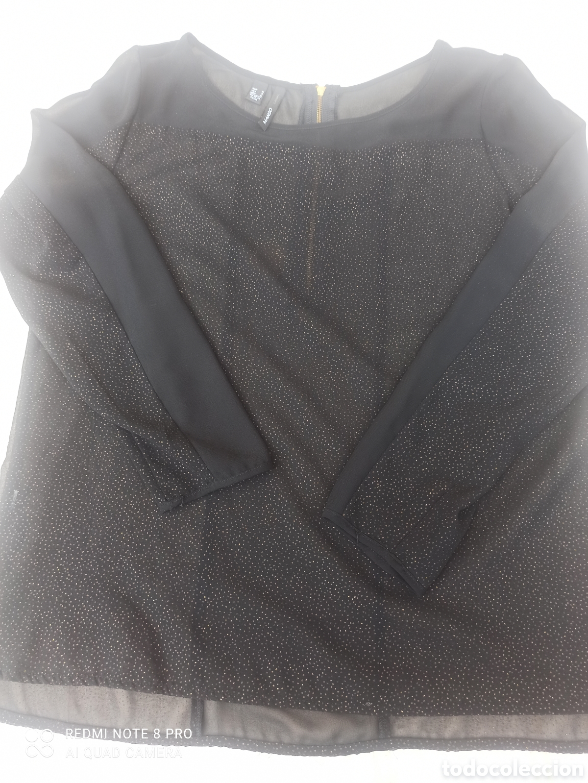 Vintage: Blusa o blus&oacute;n sin estrenar. Mango - Foto 9