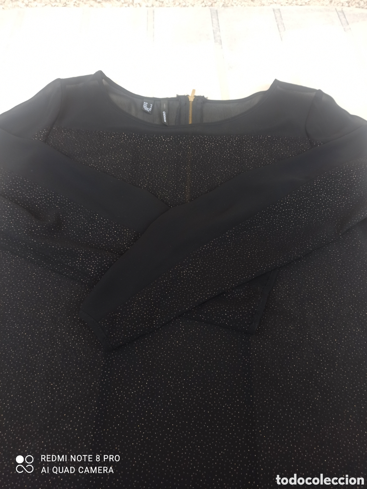 Vintage: Blusa o blus&oacute;n sin estrenar. Mango - Foto 4