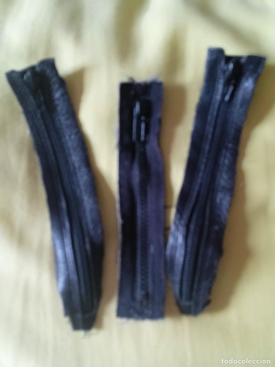 Vintage: LOTE 5 CREMALLERAS NEGRAS - Foto 2
