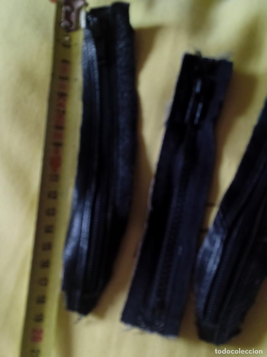 Vintage: LOTE 5 CREMALLERAS NEGRAS - Foto 4