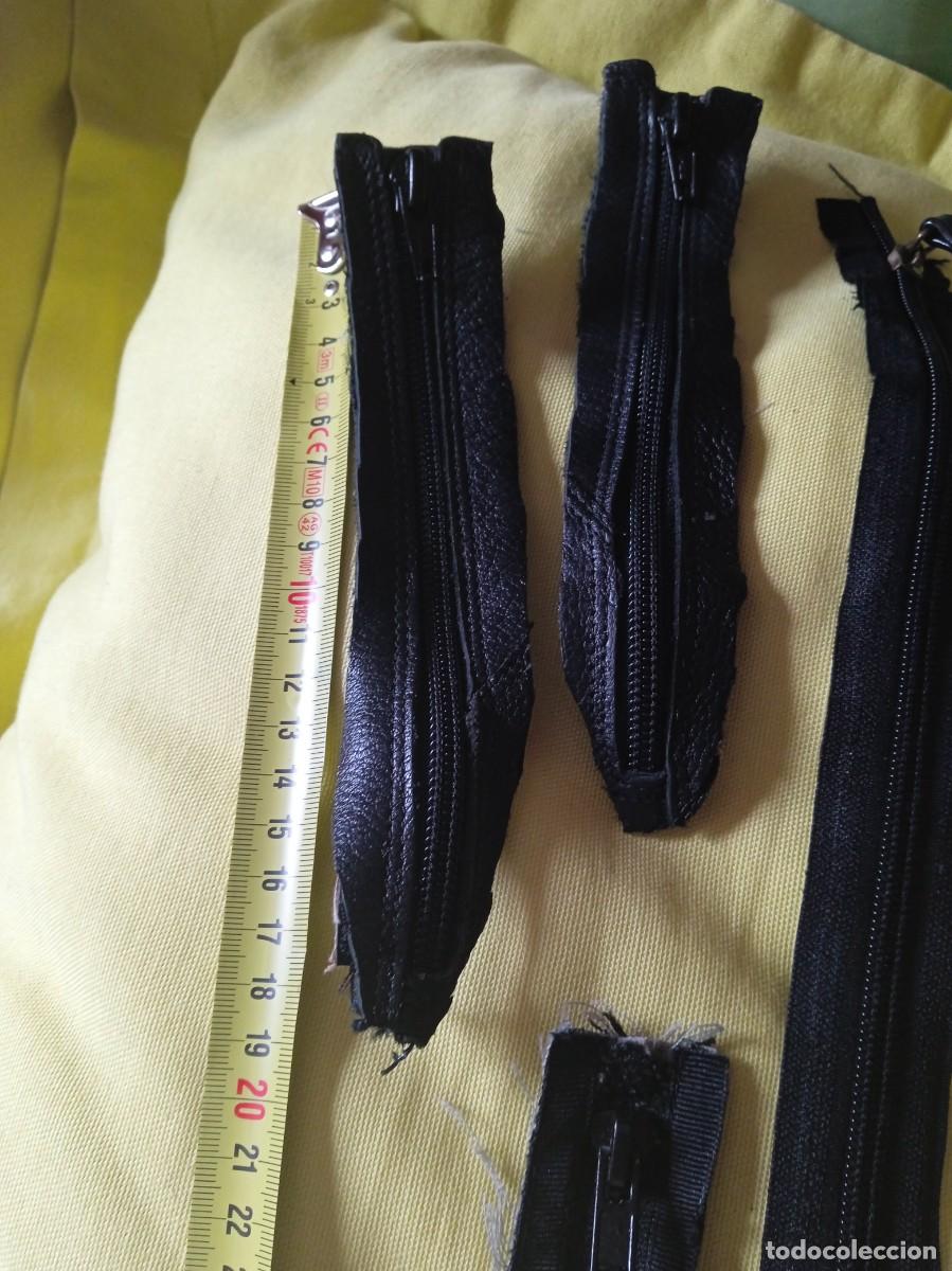 Vintage: LOTE 5 CREMALLERAS NEGRAS - Foto 8