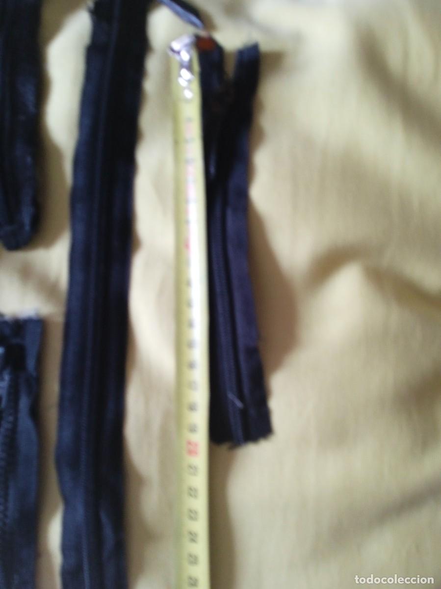 Vintage: LOTE 5 CREMALLERAS NEGRAS - Foto 10