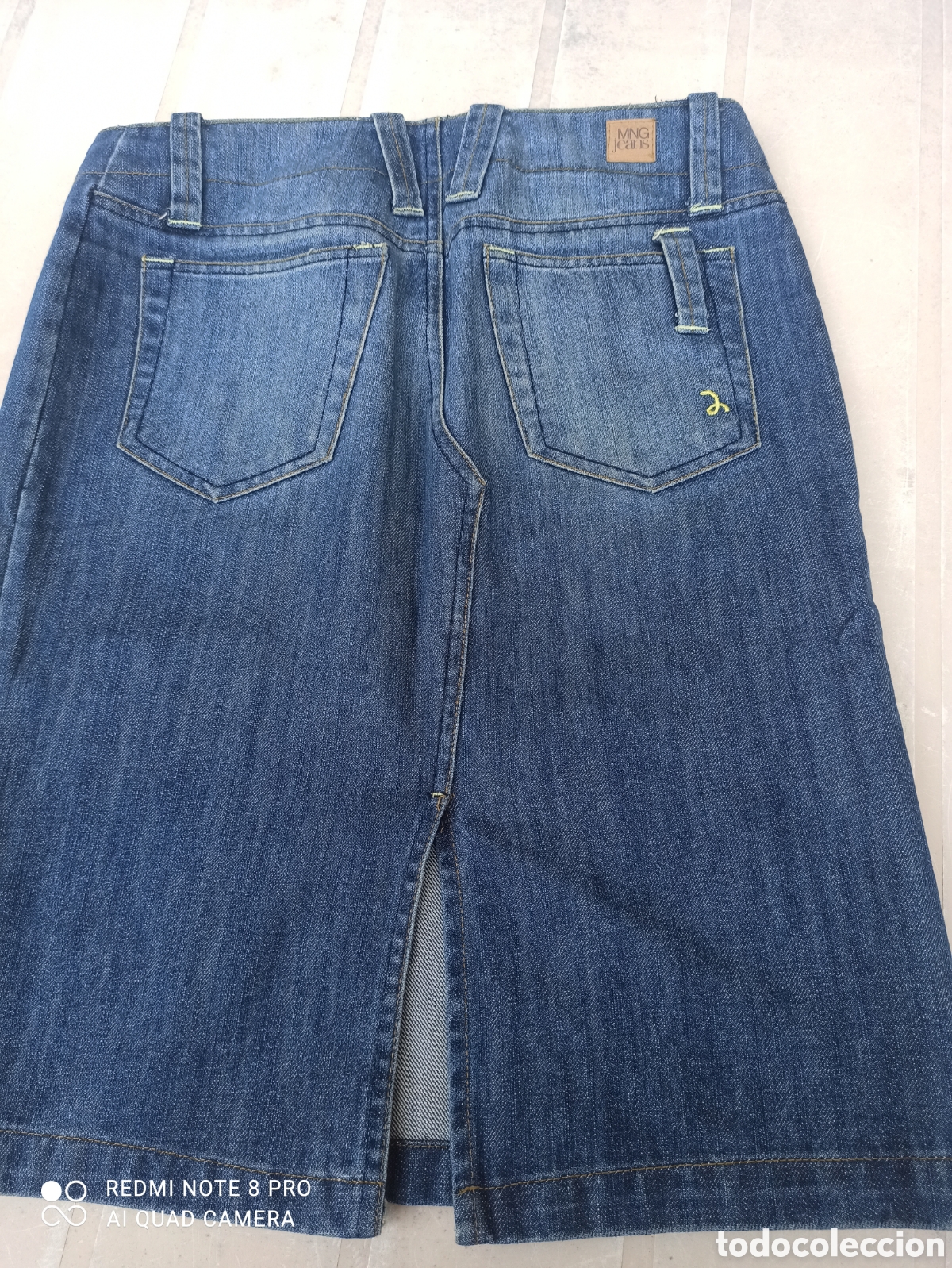 Vintage: Falda tejana Mango Jeans. Impecable - Foto 2
