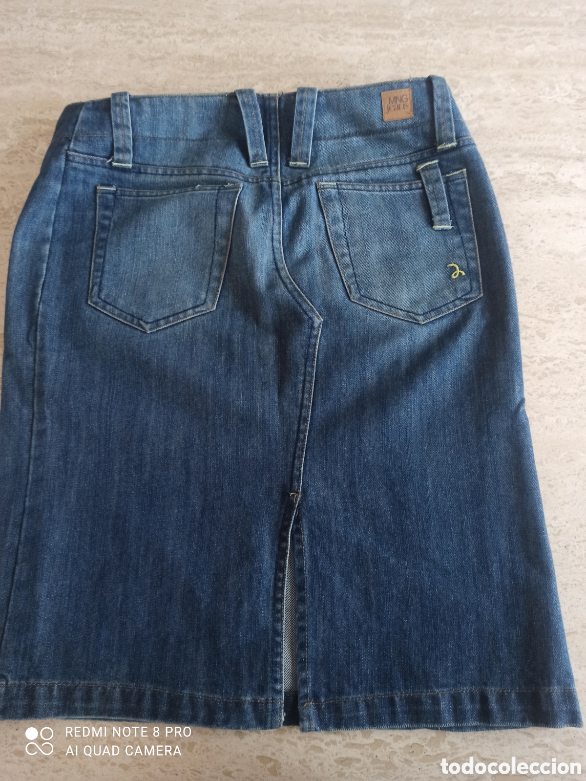 Vintage: Falda tejana Mango Jeans. Impecable - Foto 5