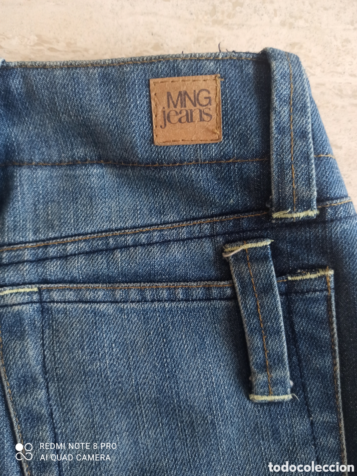 Vintage: Falda tejana Mango Jeans. Impecable - Foto 6