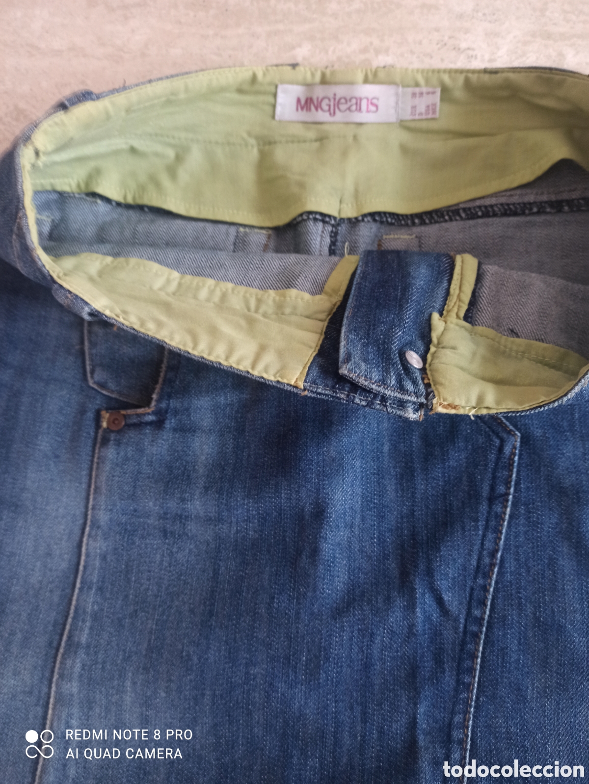 Vintage: Falda tejana Mango Jeans. Impecable - Foto 7