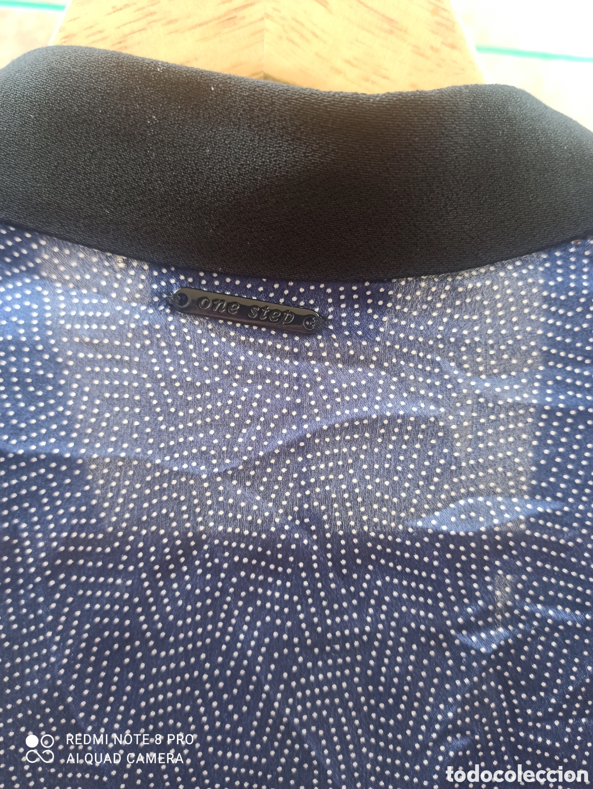 Vintage: Blusa 100% seda, sin estrenar. One step - Foto 4