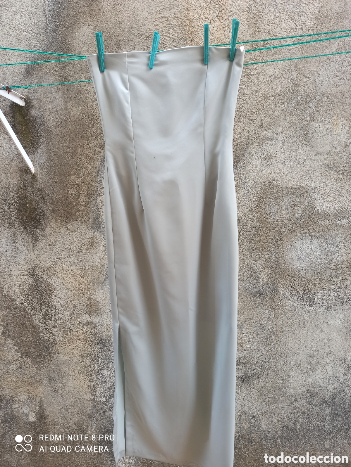 Vintage: Vestido largo corte sirena. Impecable - Foto 2