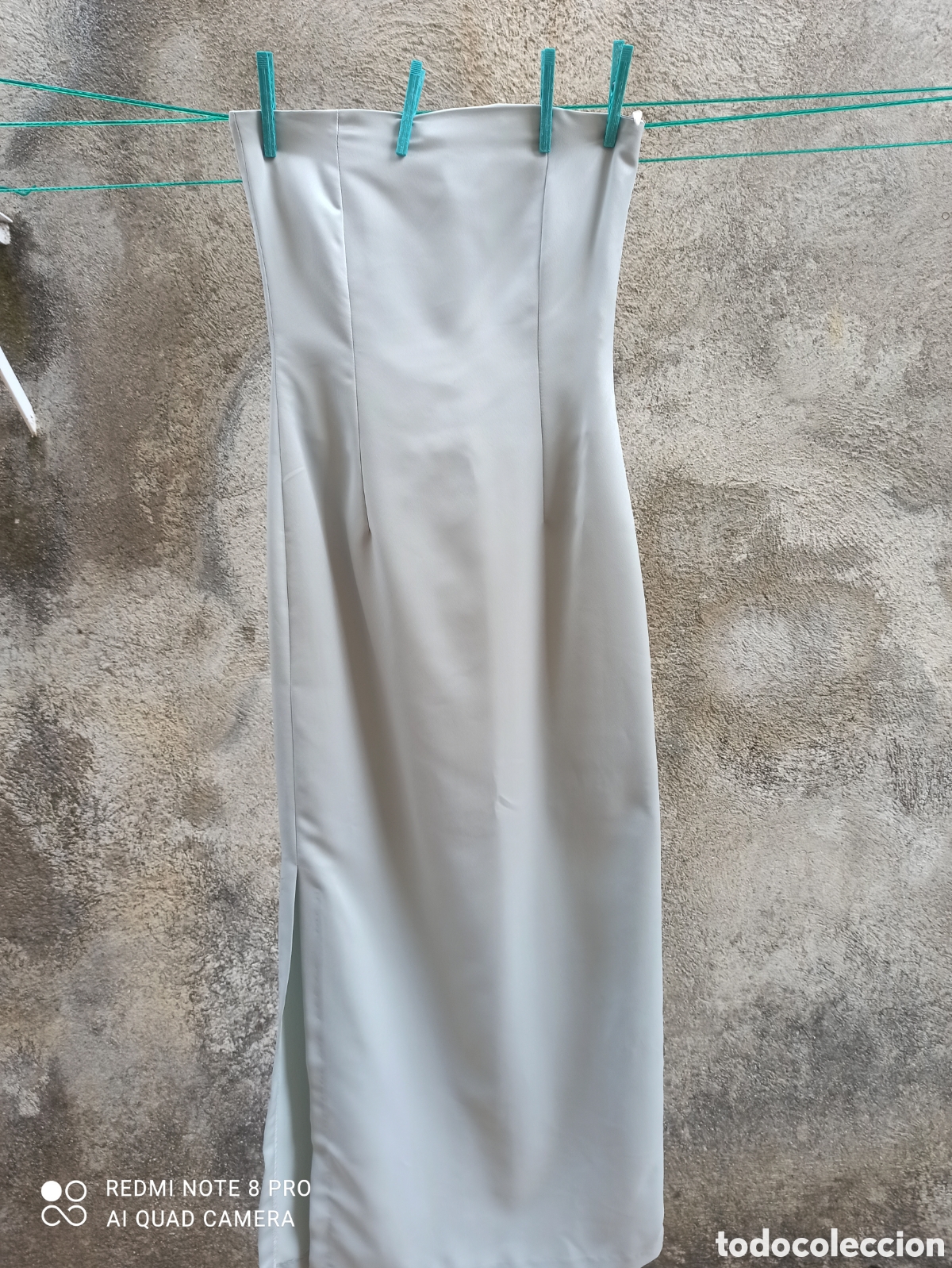 Vintage: Vestido largo corte sirena. Impecable - Foto 3