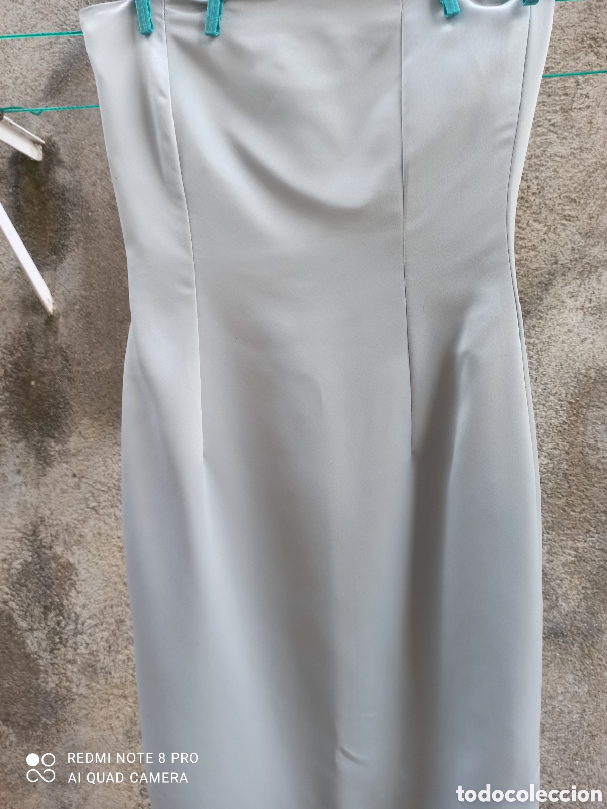 Vintage: Vestido largo corte sirena. Impecable - Foto 8