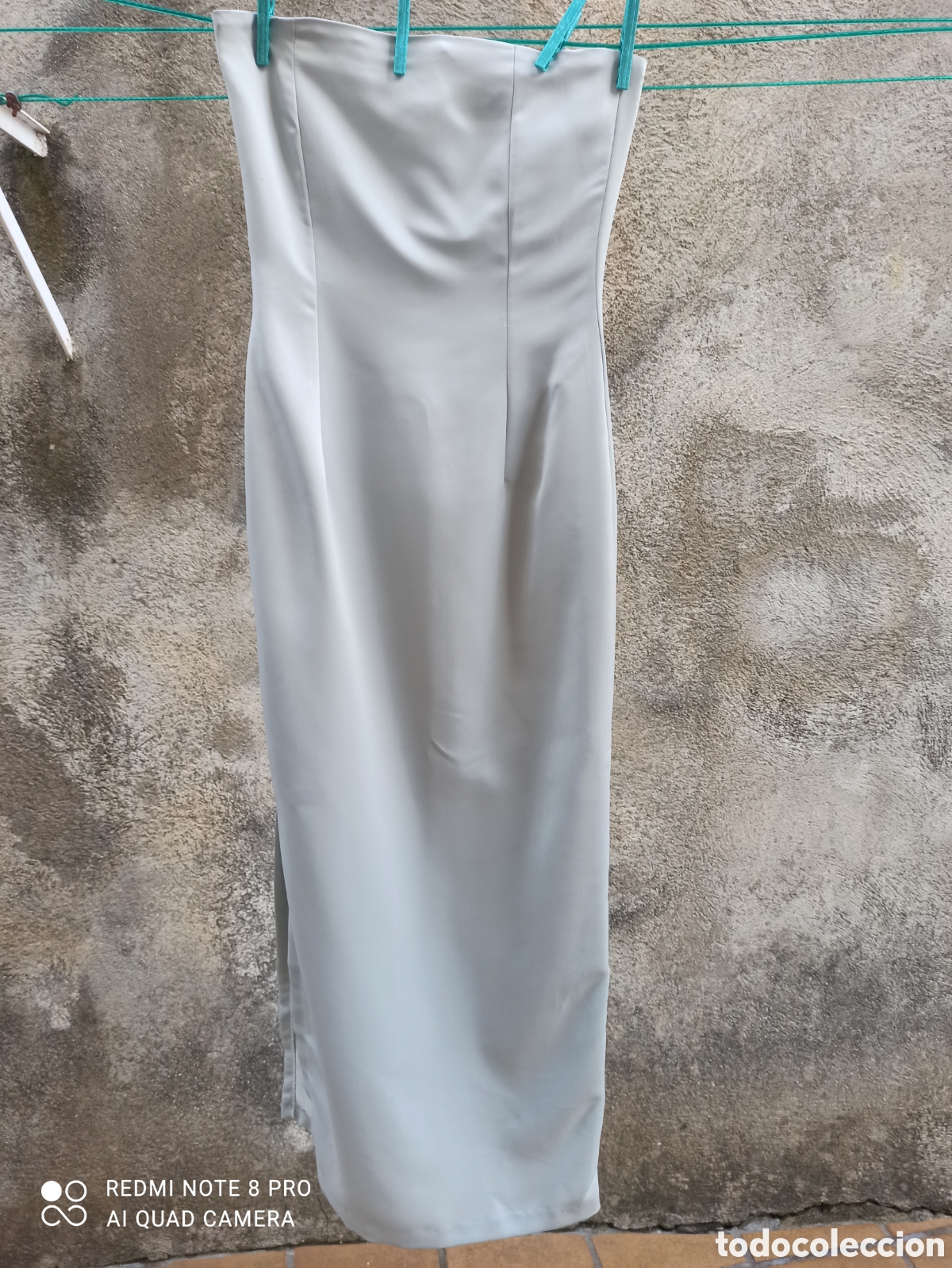 Vintage: Vestido largo corte sirena. Impecable - Foto 13