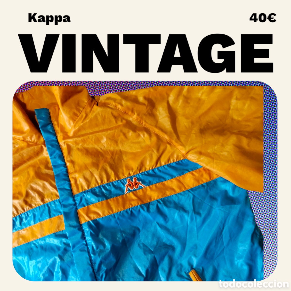Vintage: Chubasquero Vintage Kappa. - Foto 4