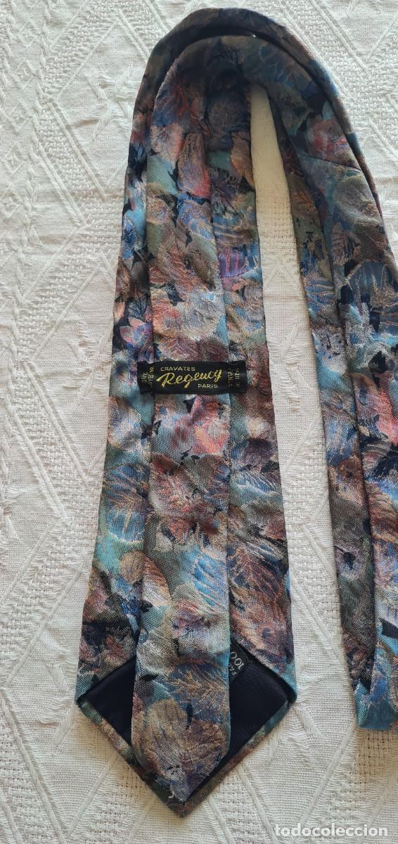 Vintage: Corbata REGENCY &ndash; PARIS -made in France - polyester - Foto 3