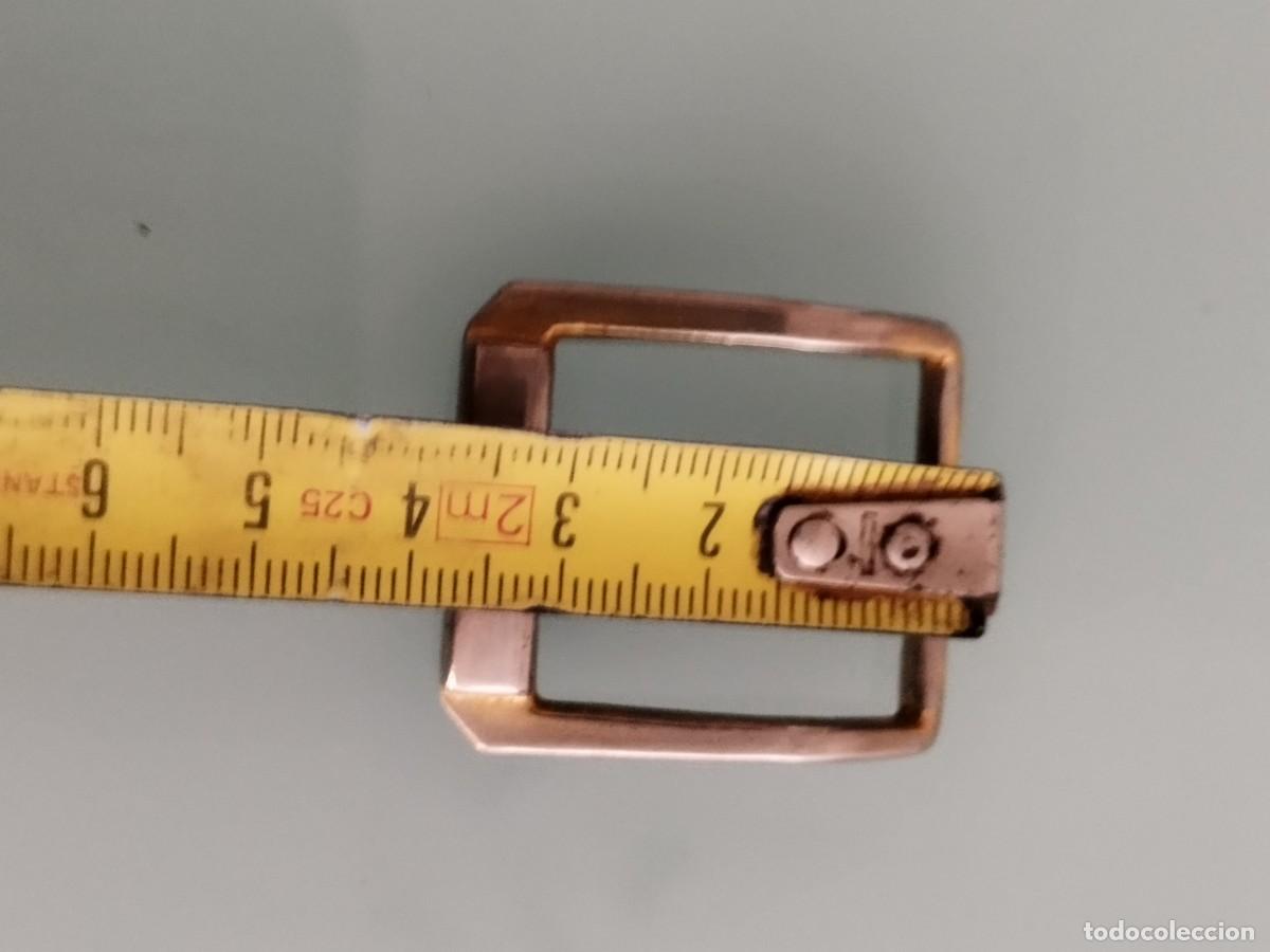 Vintage: Dos antiguas hebillas de cintur&oacute;n. - Foto 6