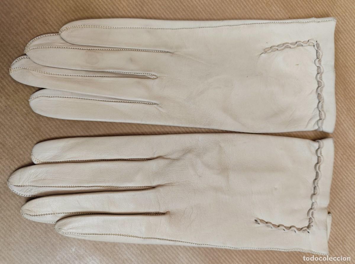 Vintage: Antiguos guantes de piel - Foto 3