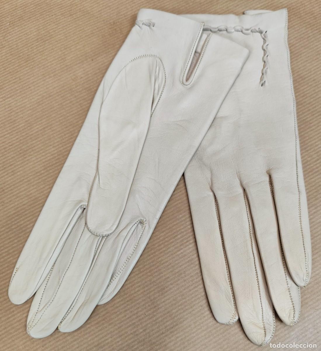 Vintage: Antiguos guantes de piel - Foto 2