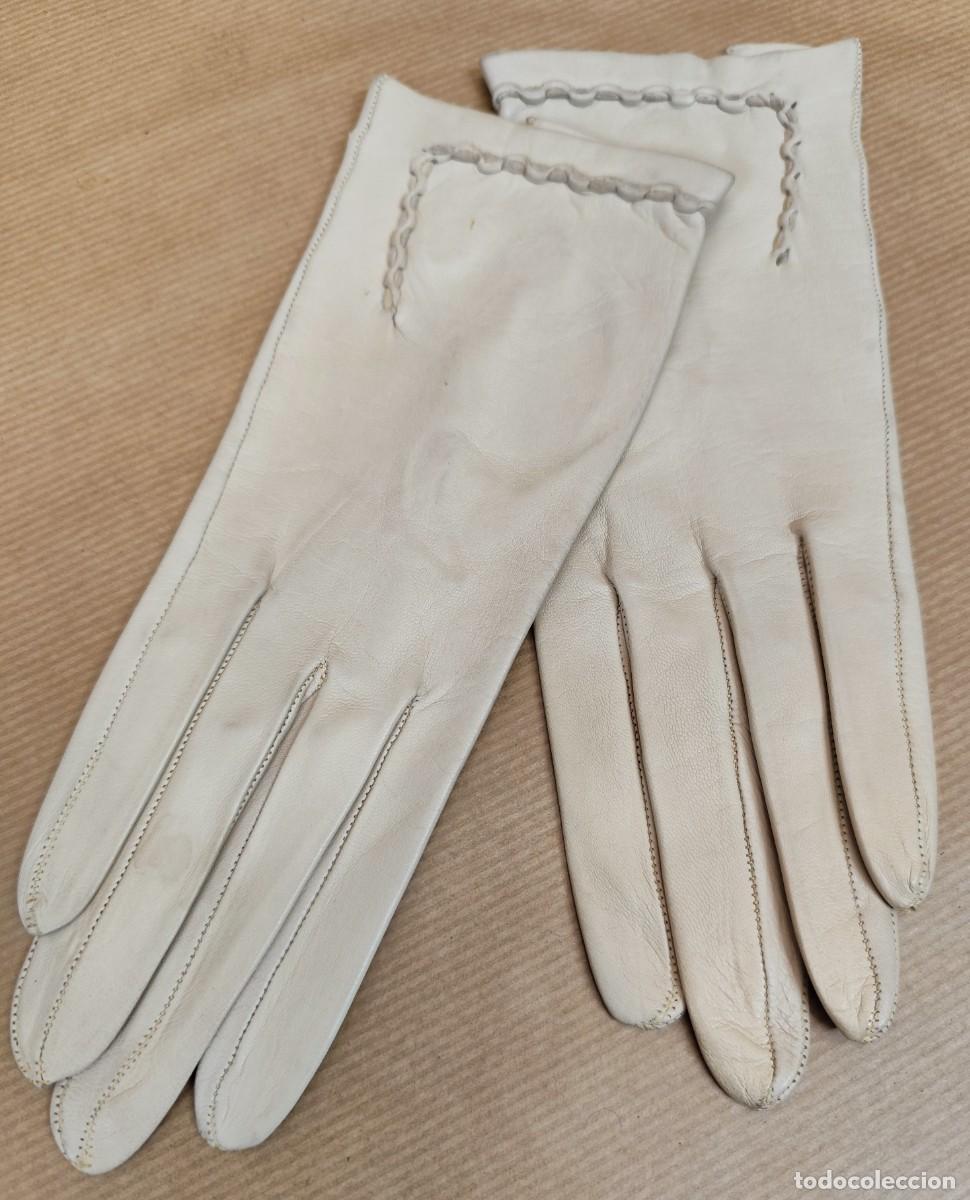 Vintage: Antiguos guantes de piel - Foto 8
