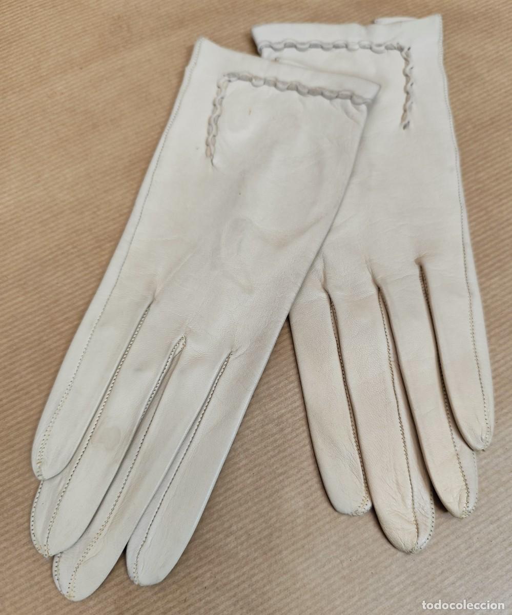 Vintage: Antiguos guantes de piel - Foto 9