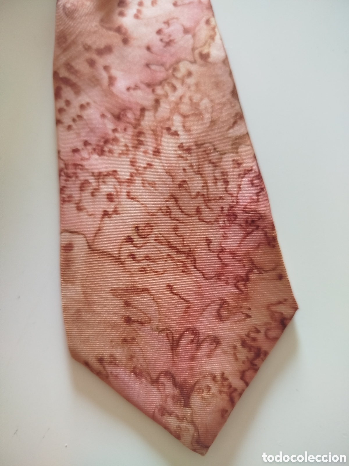 Vintage: CORBATA SEDA NATURAL 100% - Foto 2