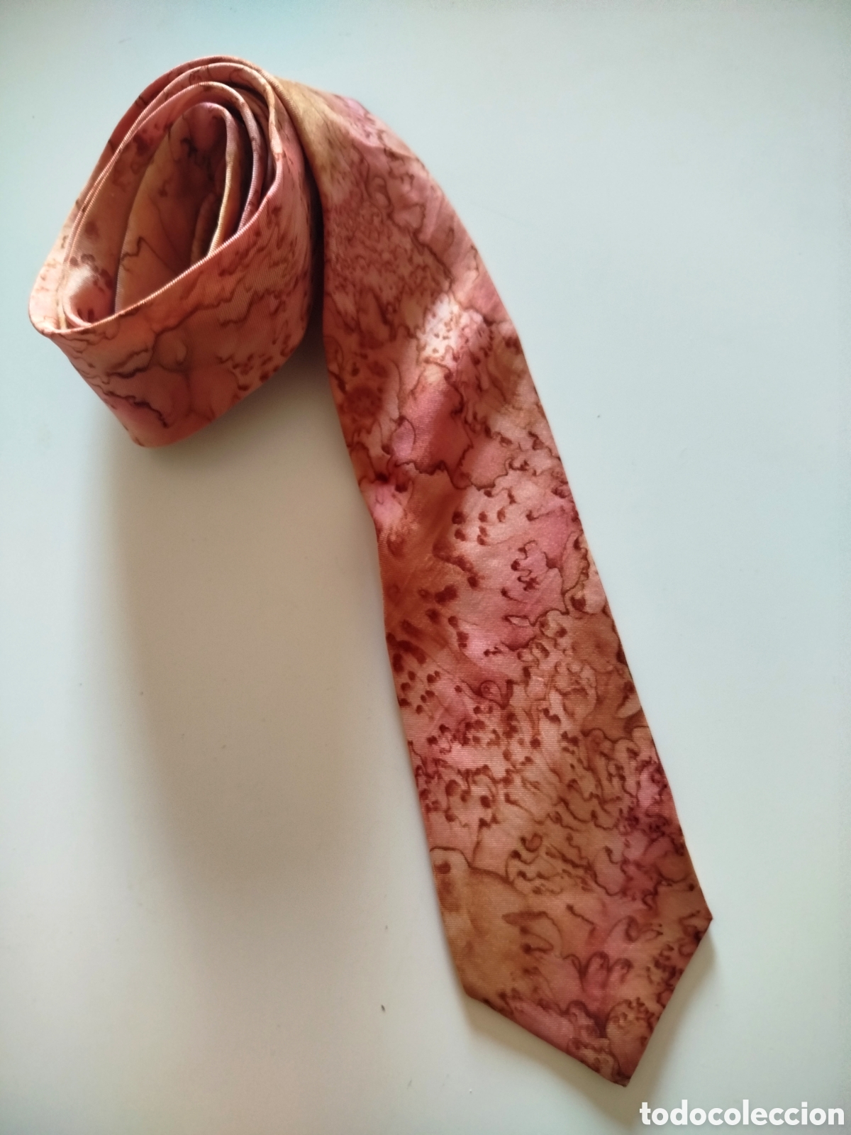 Vintage: CORBATA SEDA NATURAL 100% - Foto 1