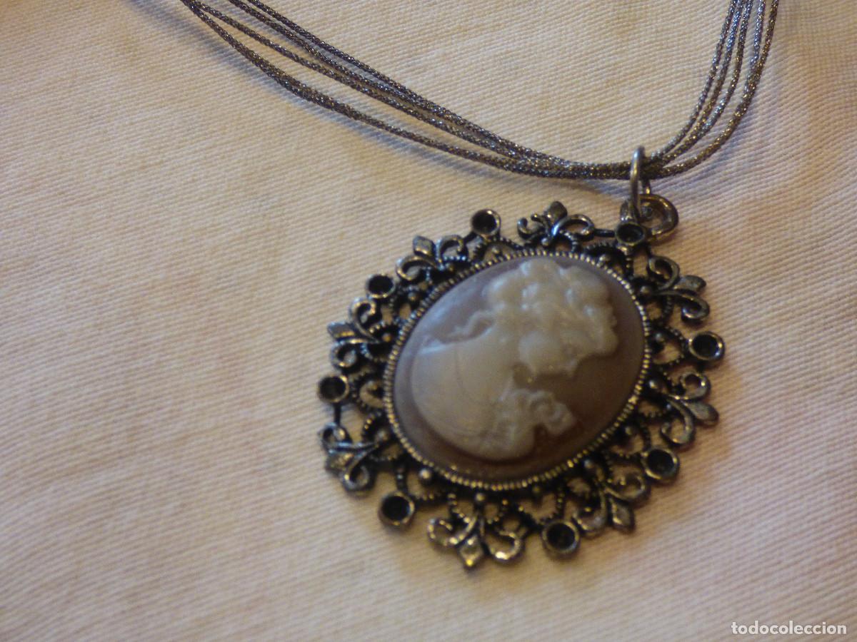 Vintage: Collar metal,a&ntilde;os 80. - Foto 1