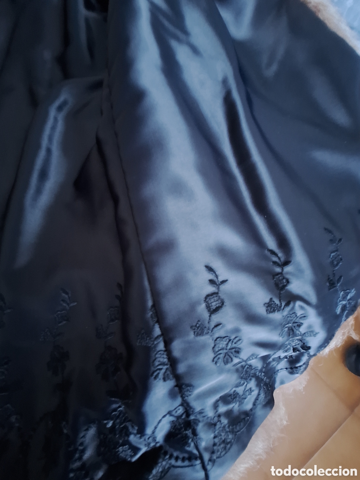 Vintage: Abrigo chaquet&oacute;n de vis&oacute;n - Foto 8