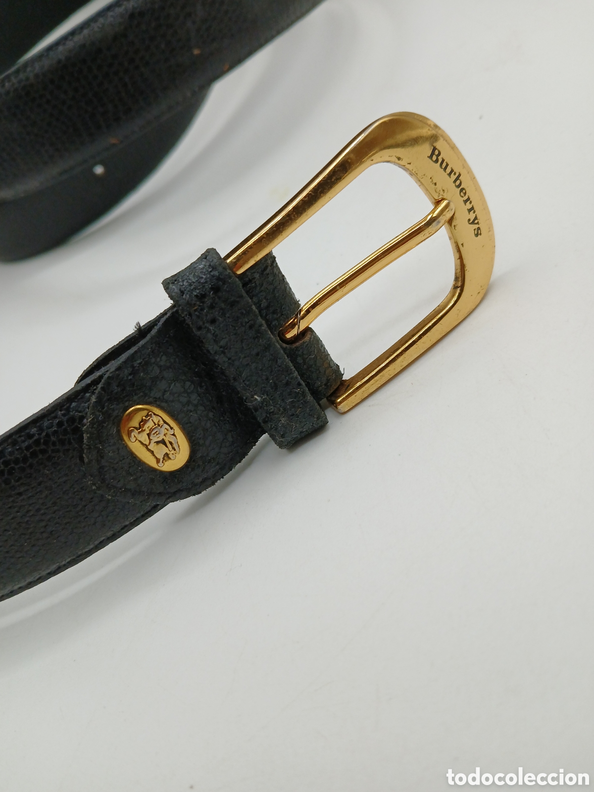 Vintage: Burberrys. Cintur&oacute;n piel de serpiente - Foto 4