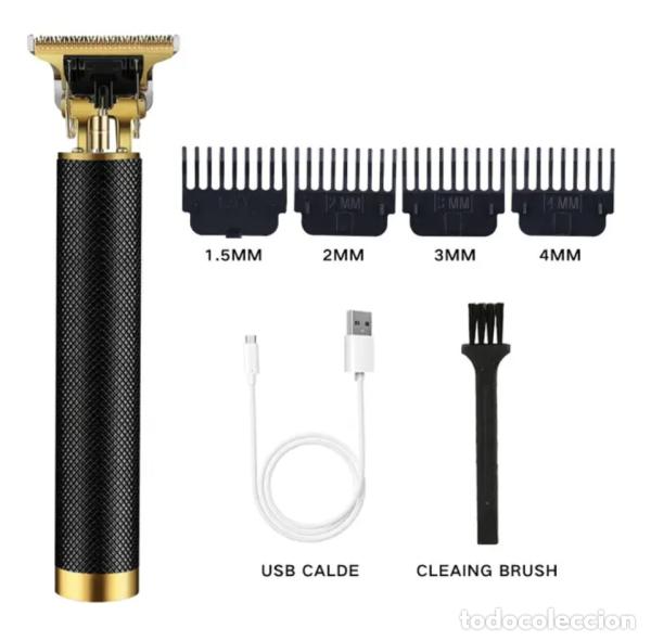 Vintage: Cortadora de pelo el&eacute;ctrica profesional USB - Foto 1