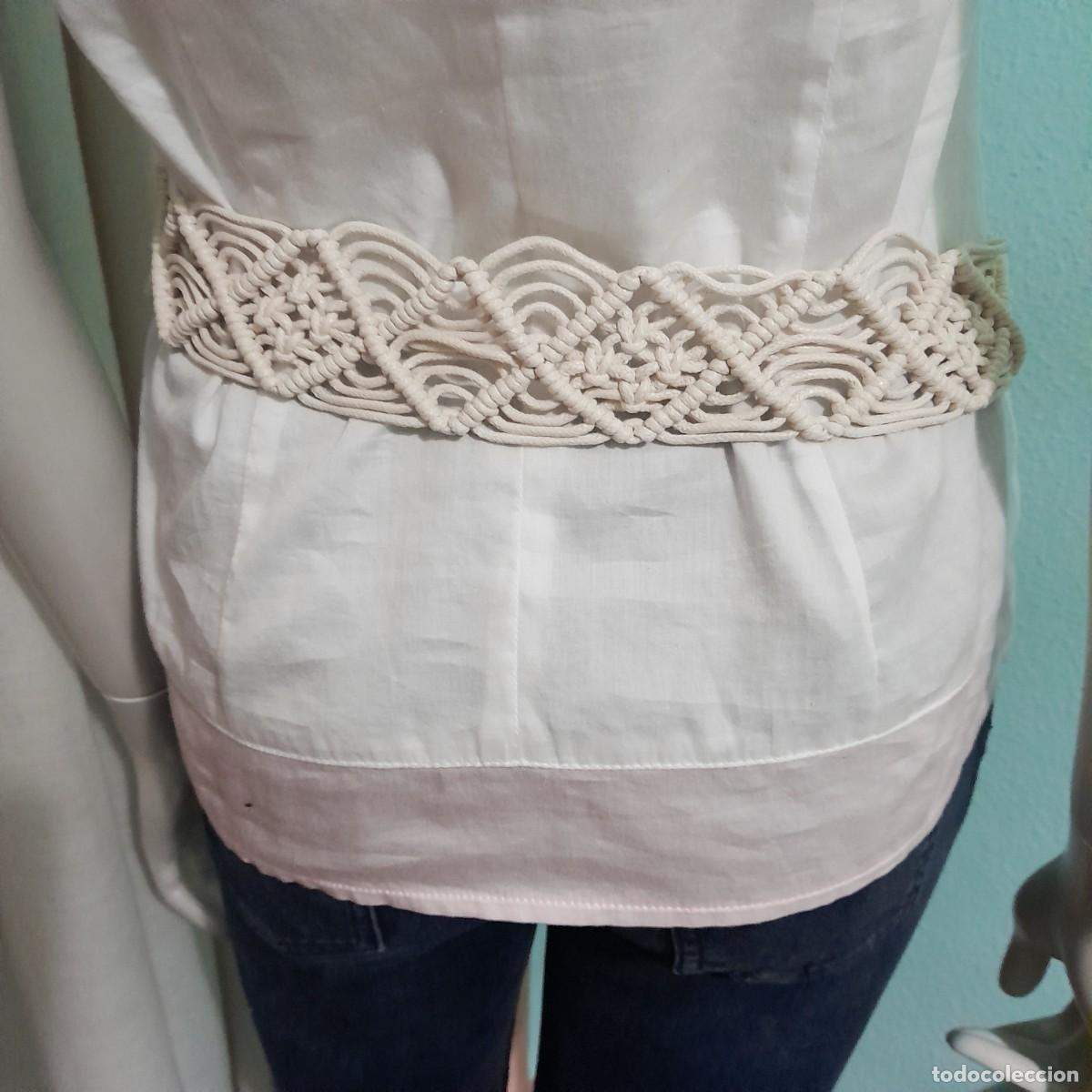 Vintage: Cintur&oacute;n cord&oacute;n de macram&eacute; - Foto 4