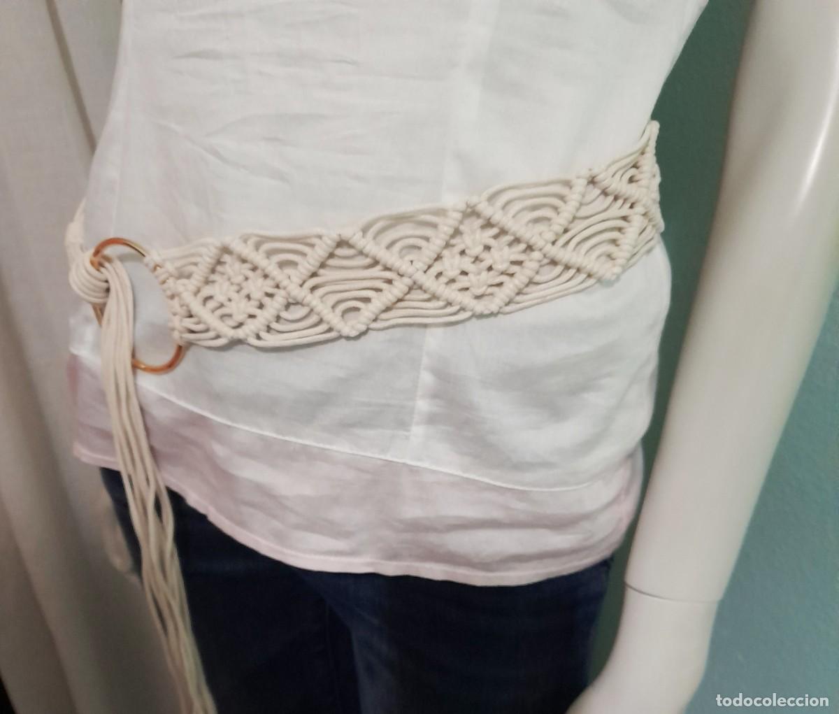 Vintage: Cintur&oacute;n cord&oacute;n de macram&eacute; - Foto 6