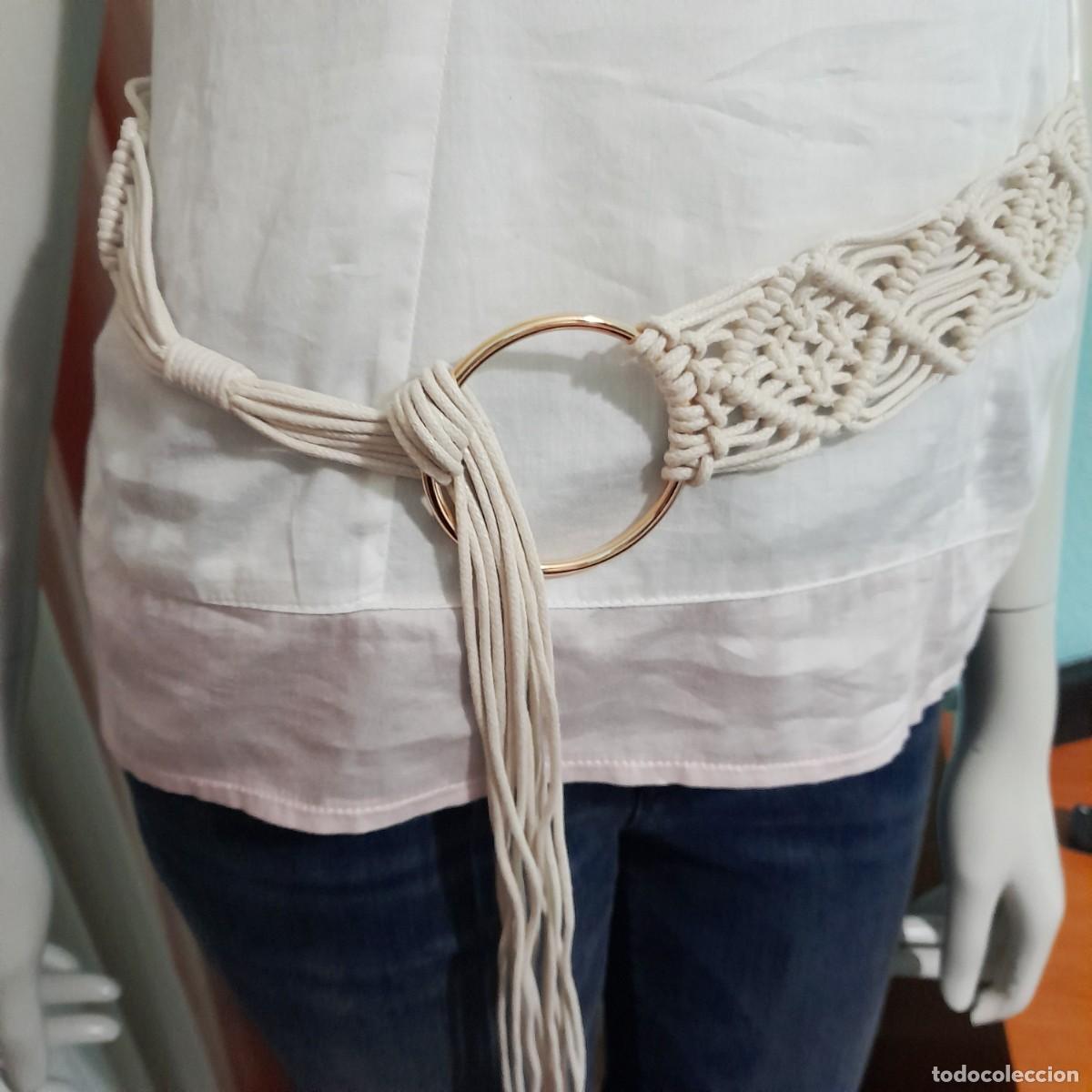 Vintage: Cintur&oacute;n cord&oacute;n de macram&eacute; - Foto 8
