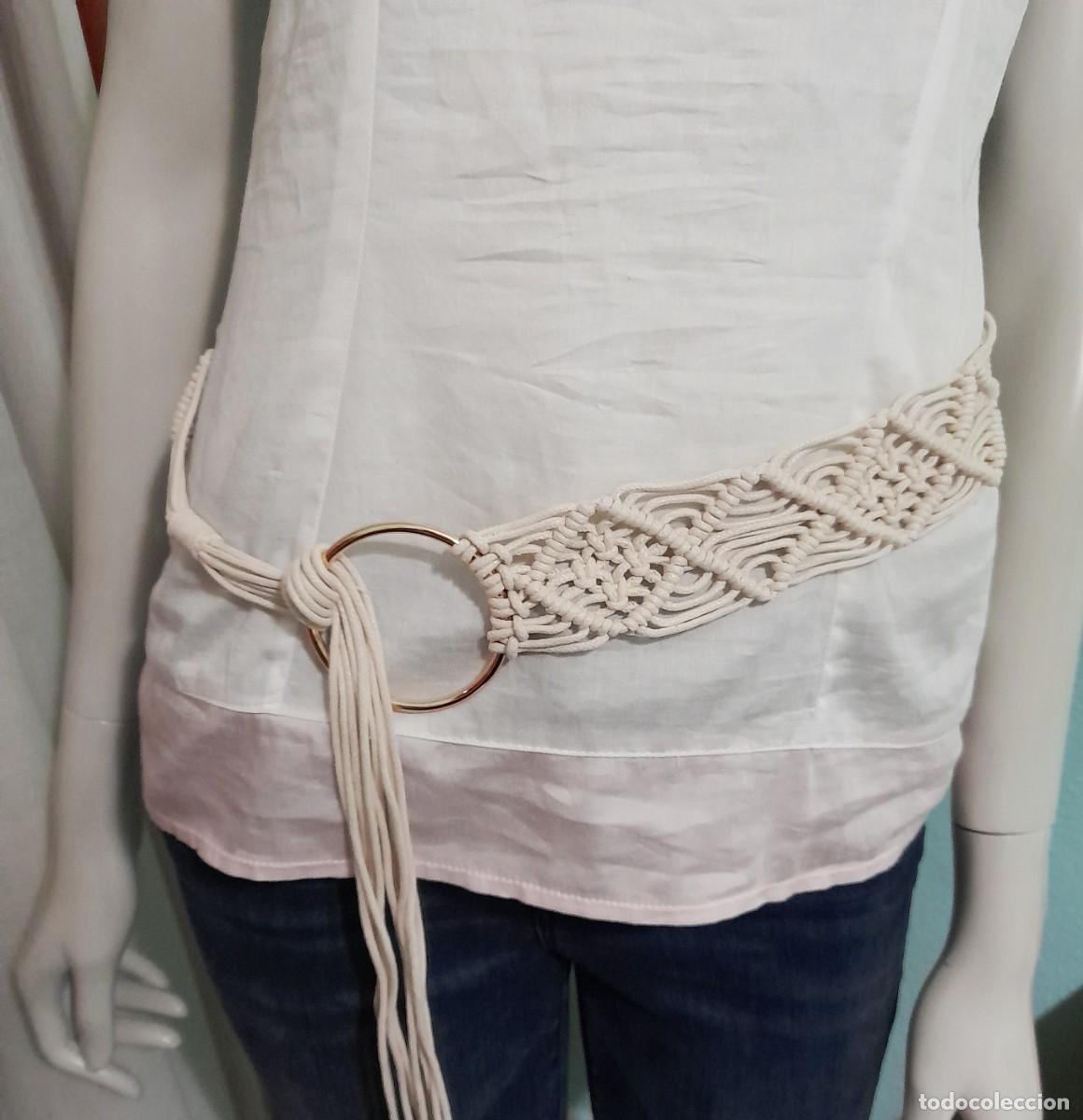 Vintage: Cintur&oacute;n cord&oacute;n de macram&eacute; - Foto 9