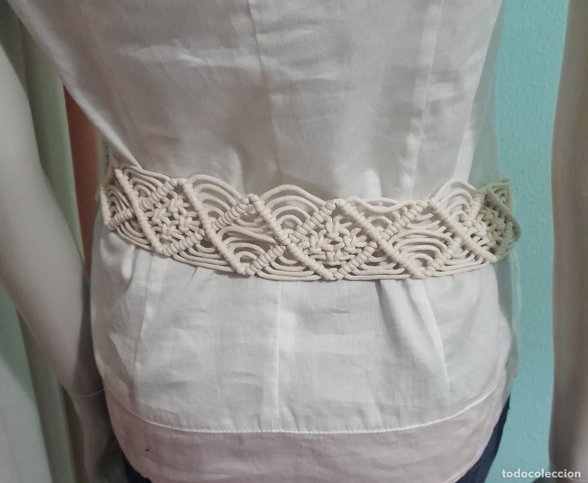 Vintage: Cintur&oacute;n cord&oacute;n de macram&eacute; - Foto 10