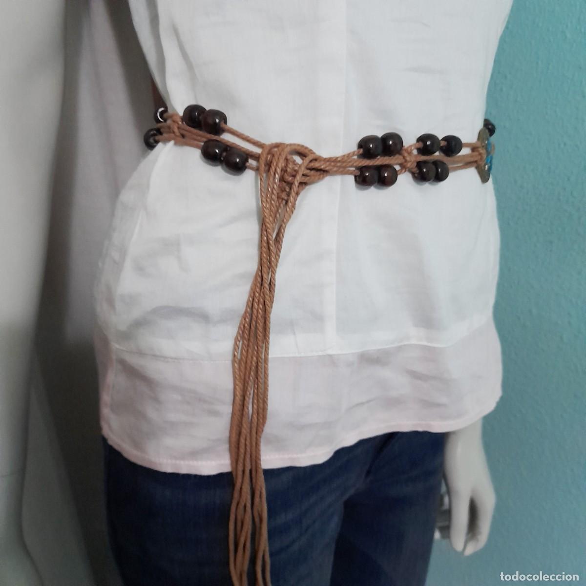 Vintage: Cintur&oacute;n de cord&oacute;n con cuentas - Foto 12