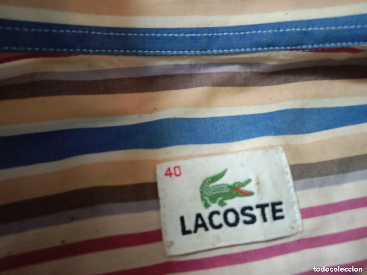 Vintage: CAMISA LACOSTE TALLA L - Foto 6