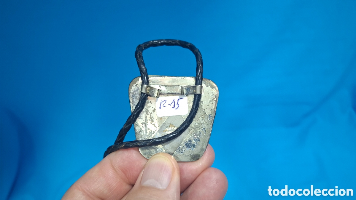Vintage: CORBAT&Iacute;N CORBATA DE BOLO - EMBLEMA TORO EN METAL - Foto 5