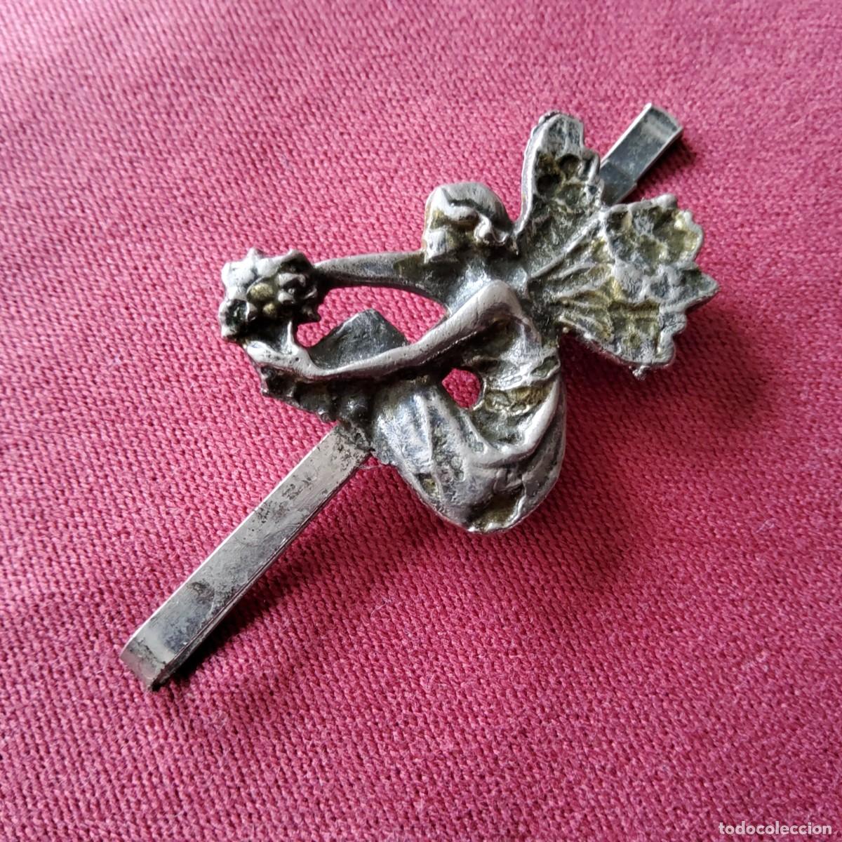 Vintage: ANTIGUA ORQUILLA PARA EL PELO, DECORADA CON LIBELULA - Foto 1