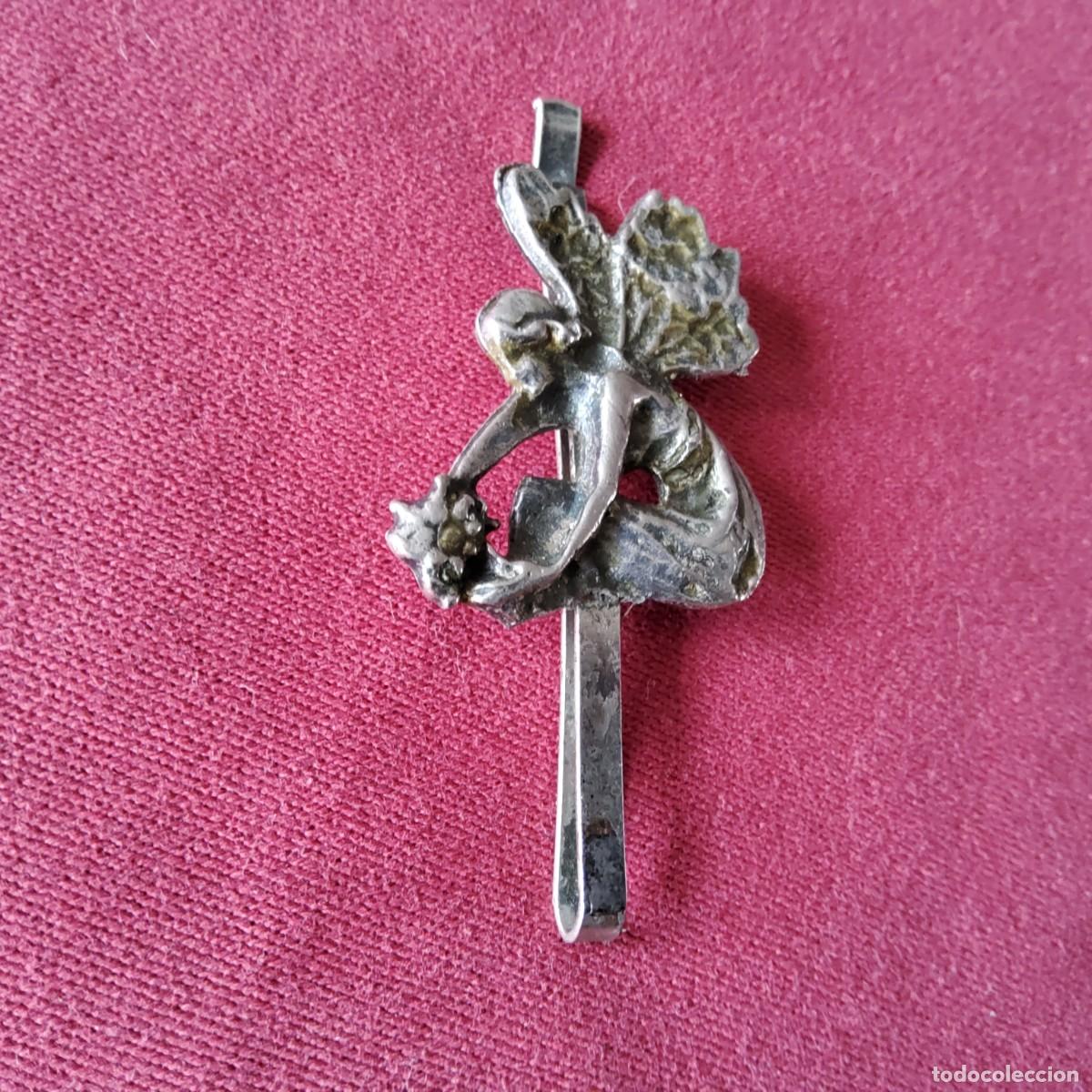 Vintage: ANTIGUA ORQUILLA PARA EL PELO, DECORADA CON LIBELULA - Foto 4