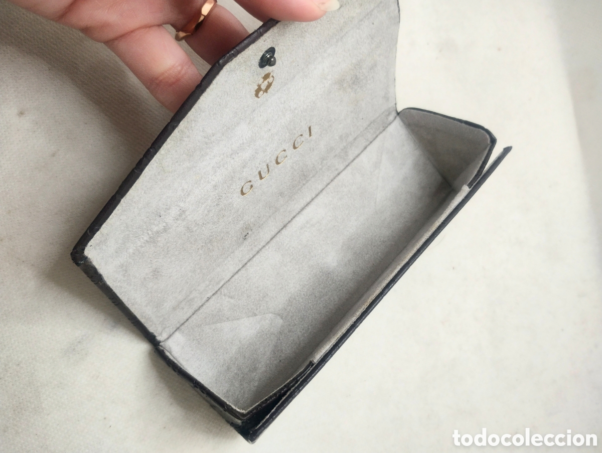 Vintage: Funda plegable para gafas, GUCCI - Foto 8