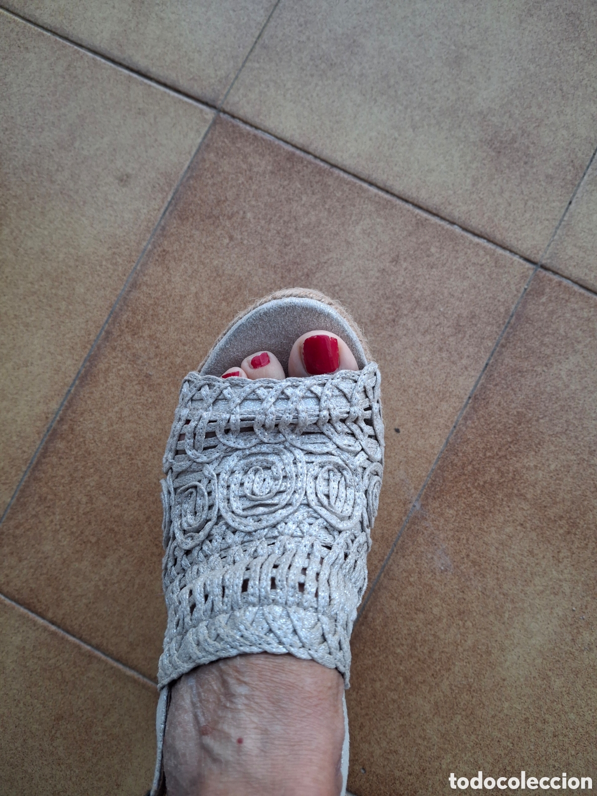 Vintage: Sandalias corina con plataforma - Foto 4
