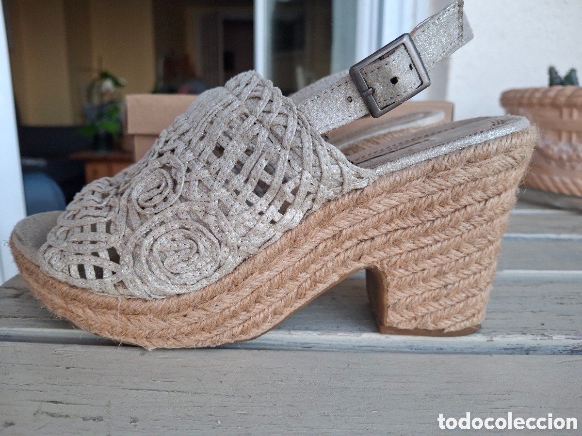 Vintage: Sandalias corina con plataforma - Foto 1