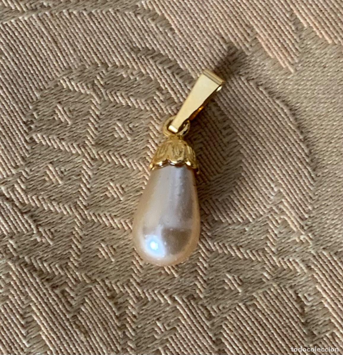 Vintage: COLGANTE A&Ntilde;O 60 PERLA - Foto 4