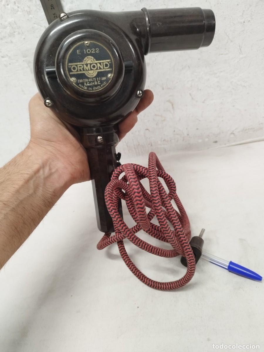 Vintage: Antiguo secador de pelo, maraca ormond. De baquelita. - Foto 1